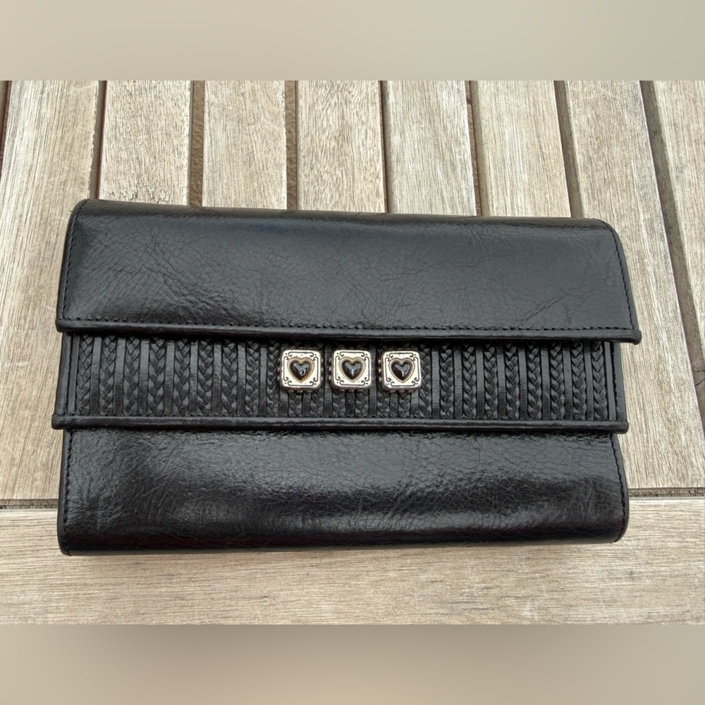 ~Brighton~ Trifold Wallet with Hearts!